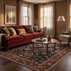 Multi-Colour Traditional Area Rug