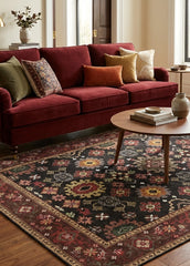 Multi-Colour Traditional Area Rug