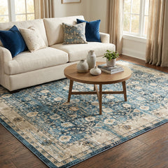 Multi-Colour Vintage Area Rug