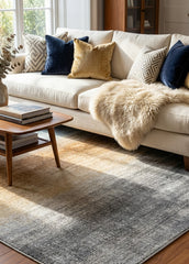 Multi-Colour Modern Style Area Rug