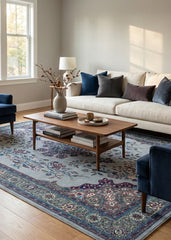 Multi-Colour Traditional Area Rug