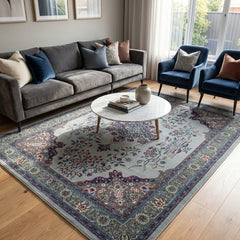 Multi-Colour Traditional Area Rug