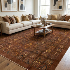 Vintage Tabriz Hand-Knotted Wool Persian Rug (Size: 280 X 380 CM)