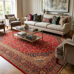 Vintage Ardakan Hand-Knotted Wool Persian Rug (Size: 300 X 385 CM)
