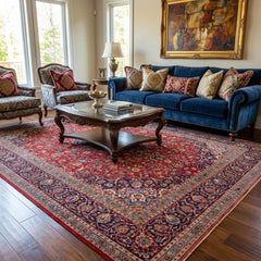 Vintage Ardakan Hand-Knotted Wool Persian Rug (Size: 300 X 430 CM)