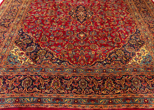 Vintage Ardakan Hand-Knotted Wool Persian Rug (Size: 295 X 335 CM)