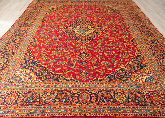 Vintage Ardakan Hand-Knotted Wool Persian Rug (Size: 300 X 385 CM)