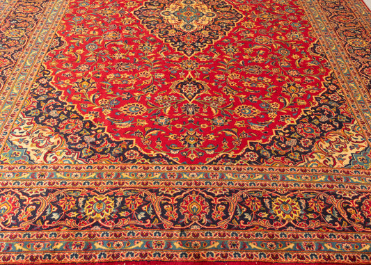 Vintage Ardakan Hand-Knotted Wool Persian Rug (Size: 300 X 385 CM)