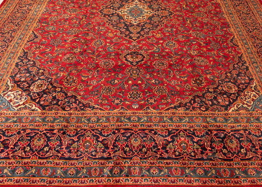 Vintage Ardakan Hand-Knotted Wool Persian Rug (Size: 300 X 380 CM)