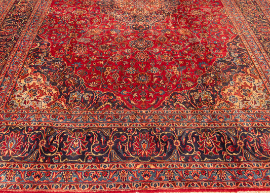 Vintage Ardakan Hand-Knotted Wool Persian Rug (Size: 300 X 400 CM)