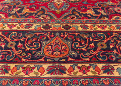 Vintage Yazd Hand-Knotted Wool Persian Rug (Size: 300 X 380 CM)