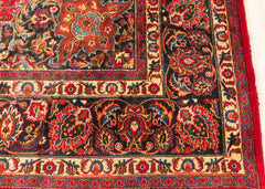 Vintage Khorasan Hand-Knotted Wool Persian Rug (Size: 295 X 390 CM)