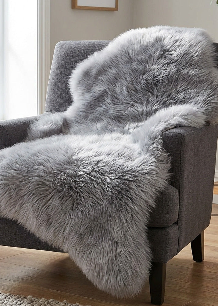 Steel sheepskin rug in NZ