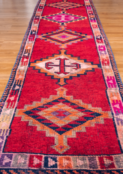 72×220 “Patchwork” ViNTAGE TURKiSH RUG｜
