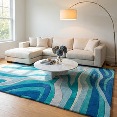 Stream Series 1 Modern Wool Rug