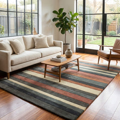 Stripe Series 2 Modern Wool Rug