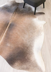 (Rare) Metallic/Rustic Cowhide Rug (Size: 230 X 200 CM) CHR2179