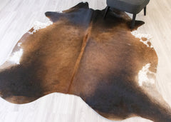 Reddish Cowhide Rug (Size: 230 X 200 CM) CHR2187