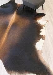 Reddish Cowhide Rug (Size: 260 X 220 CM) CHR2190