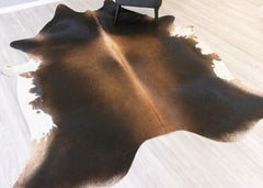 Reddish Cowhide Rug (Size: 260 X 220 CM) CHR2190