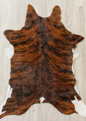 Calfskin - Brindle (Size: 105 X 90 CM)