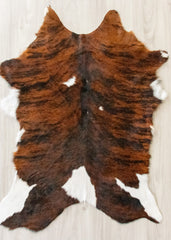 Calfskin - Brindle (Size: 120 X 100 CM)