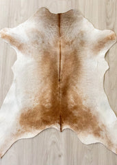Calfskin - Beige (Size: 100 X 90 CM)