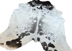 (Rare) Metallic/Rustic Cowhide Rug (Size: 250 X 220 CM) CHR2306
