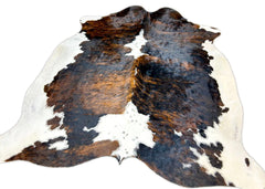 Exotic Tricolor Cowhide Rug (Size: 230 X 200 CM) CHR1940