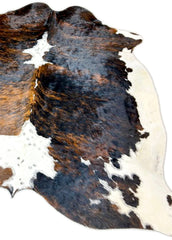 Exotic Tricolor Cowhide Rug (Size: 230 X 200 CM) CHR1940