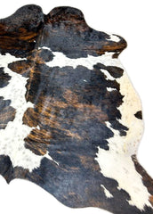 Exotic Tricolor Cowhide Rug (Size: 240 X 210 CM) CHR1941