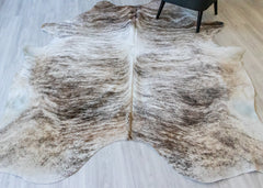 Light Brindle Cowhide Rug (Size: 250 X 220 CM) CHR1891