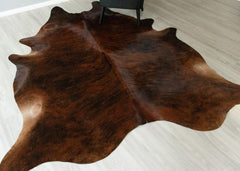 Dark Brindle Cowhide Rug (Size: 270 X 210 CM) CHR2464