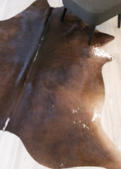 Reddish Cowhide Rug (Size: 210 X 180 CM) CHR2118