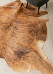 Light Brindle Cowhide Rug (Size: 250 X 220 CM) CHR2509