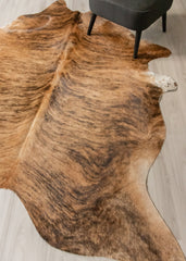 Medium Brindle Cowhide Rug (Size: 240 X 200 CM) CHR2488