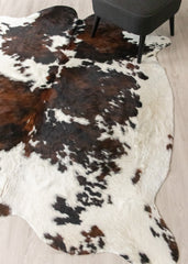 Exotic Tricolor Cowhide Rug (Size: 230 X 200 CM) CHR2608