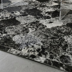 Mosaic Salt & Pepper Cowhide Patchwork Rug Series 2