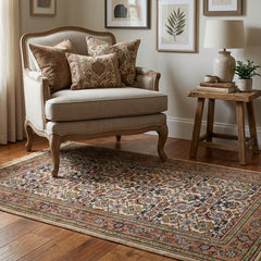 Oriental Agra Hand-Knotted Wool Small Hallway Indian Runner Rug
