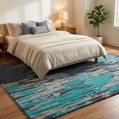Fusion Series 4 Modern Wool Rug