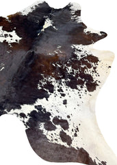 Salt Pepper Tri-Color Cowhide Rug (Size: 260 X 210 CM) CHR2041