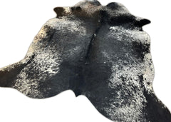 Salt Pepper Black & White Cowhide Rug (Size: 250 X 220 CM) CHR2303