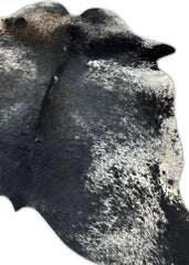 Salt Pepper Black & White Cowhide Rug (Size: 250 X 220 CM) CHR2303