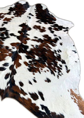 Exotic Tricolor Cowhide Rug (Size: 240 X 200 CM) CHR2315
