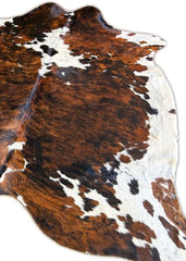 Exotic Tricolor Cowhide Rug (Size: 250 X 210 CM) CHR2316