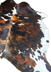 Exotic Tricolor Cowhide Rug (Size: 230 X 200 CM) CHR2318