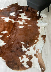 extra large cowhide rug