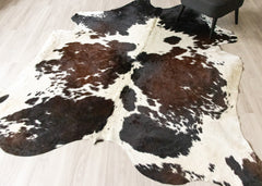 Reddish Cowhide Rug (Size: 250 X 240 CM) CHR1826