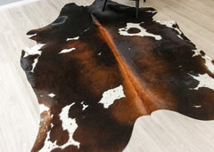 Reddish Cowhide Rug (Size: 240 X 210 CM) CHR1834