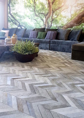 handmade cowhide patchwork rug interior styling Australia